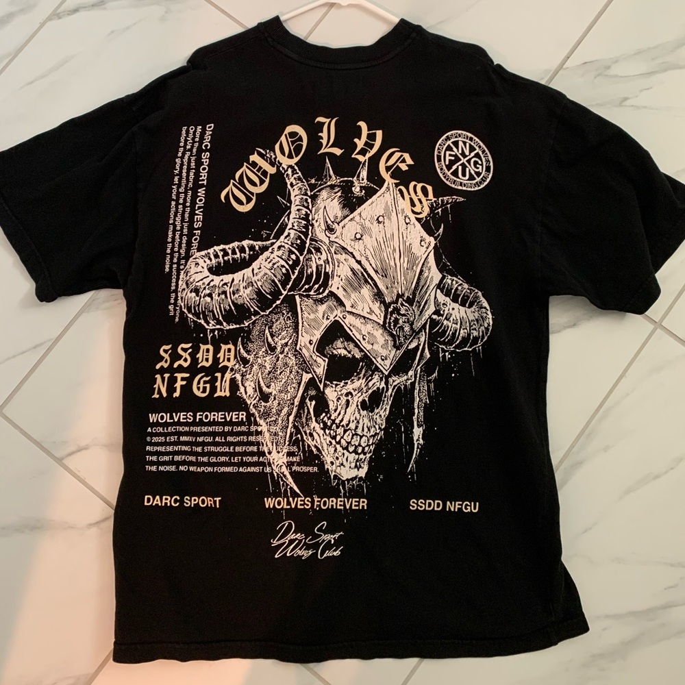 Darc Sport Black Wolves Graphic Tee